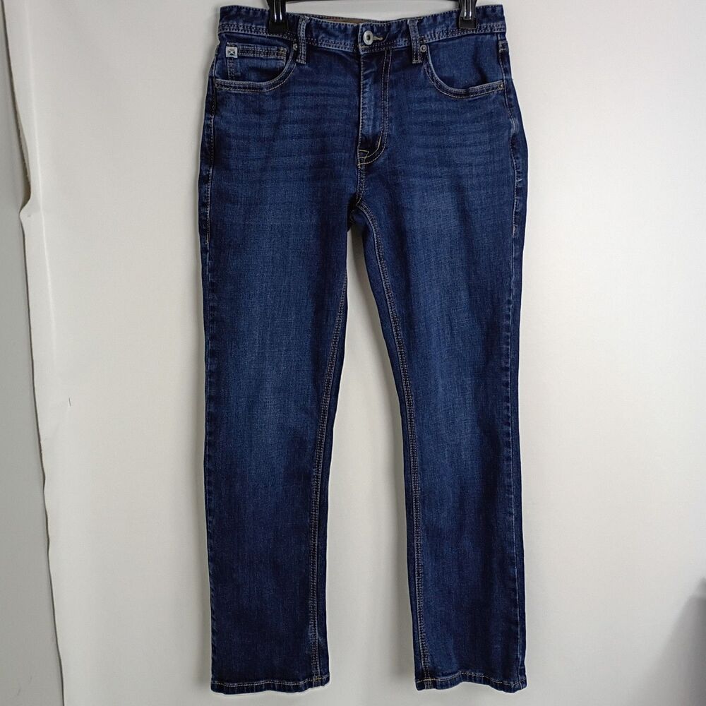 Hooey x Rock & Roll Denim Double Barrel Stackable Relax Fit Jeans Size 32x32